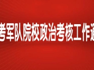 2024年报考军队院校政治考核工作须知